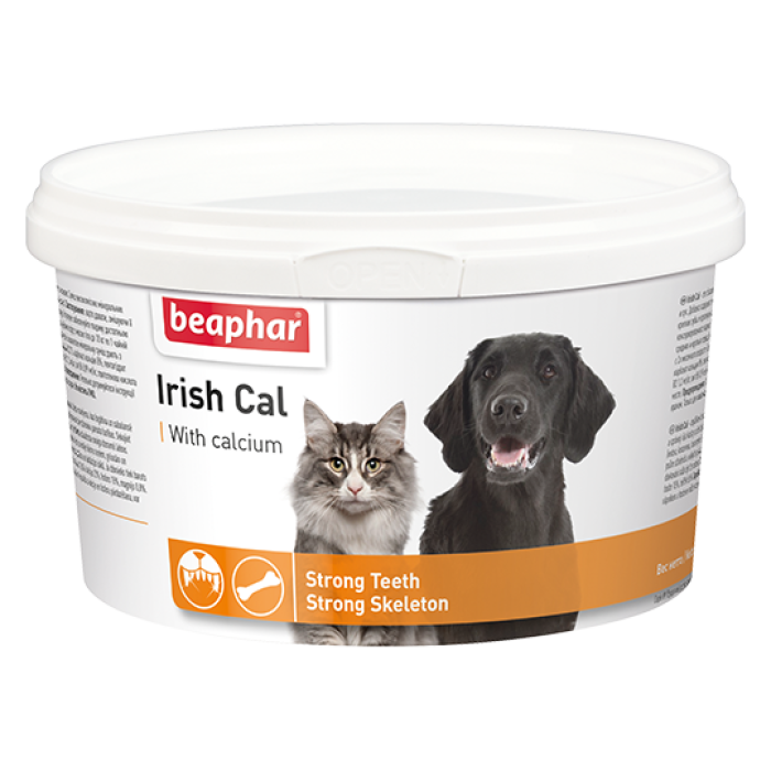 Beaphar Кормовая добавка Irish Cal для кошек и собак, 250г